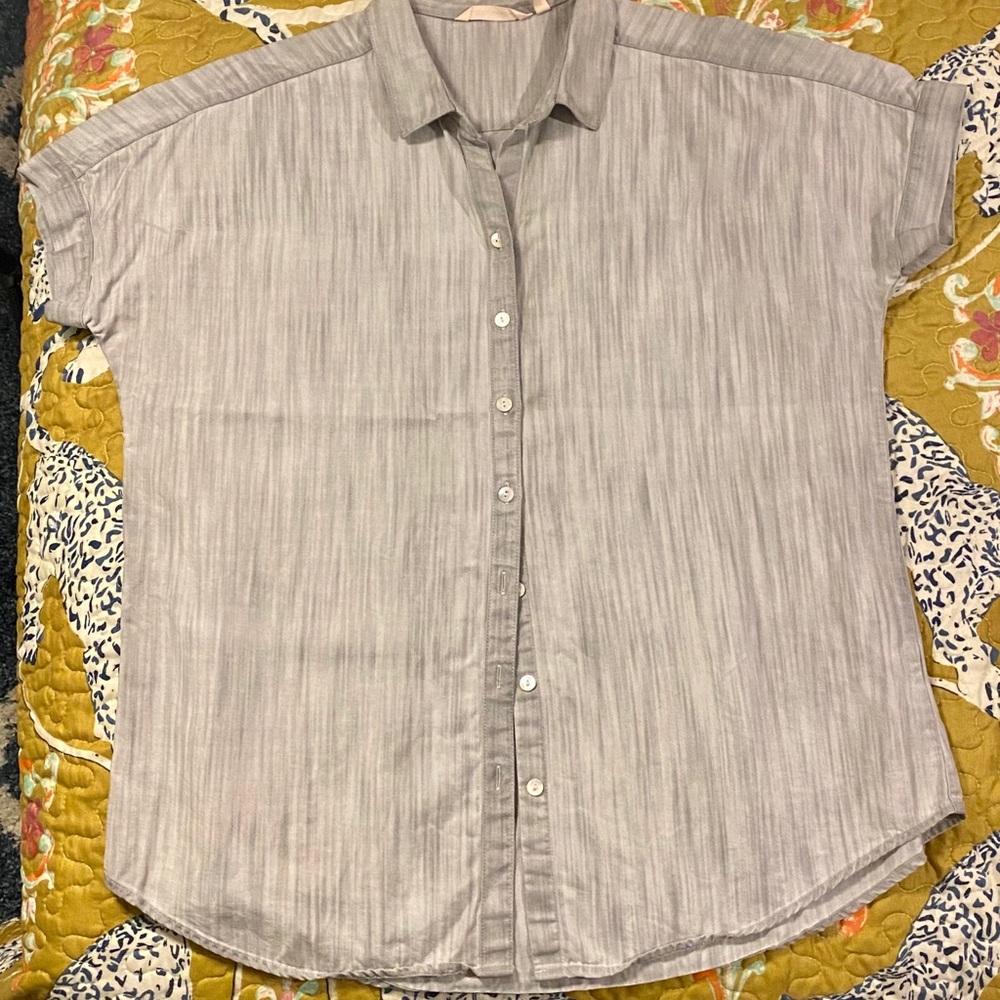 NWOT SOFT SURROUNDINGS oversized button up